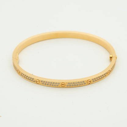[Mystic Crown]LOVE BRACELET 3.65MM DIAMOND-PAVED