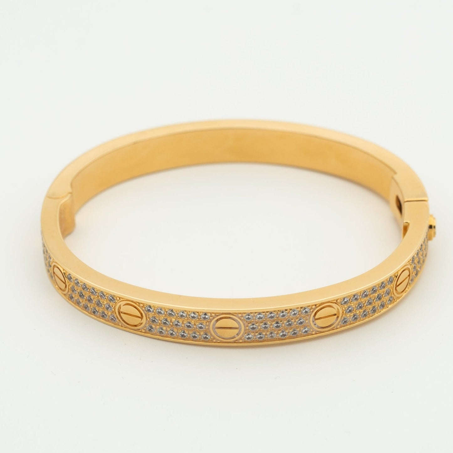 [Mystic Crown]LOVE BRACELET 6.1MM DIAMOND-PAVED