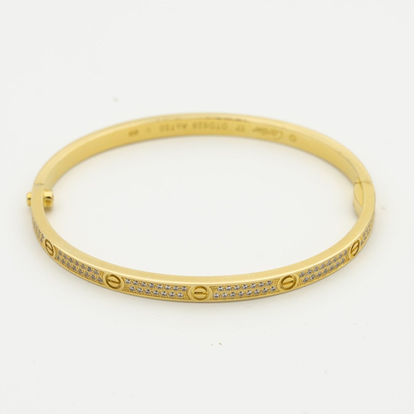 [Mystic Crown]LOVE BRACELET 3.65MM DIAMOND-PAVED