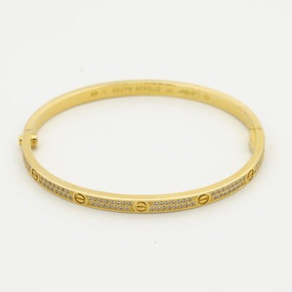[Mystic Crown]LOVE BRACELET 3.65MM DIAMOND-PAVED