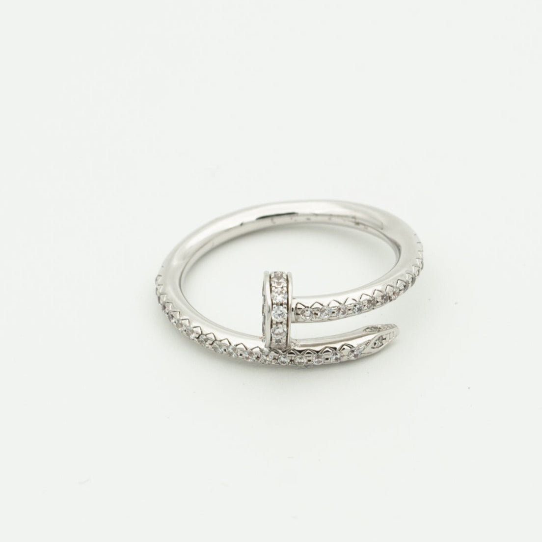 [Mystic Crown]JUSTE RING 1.8MM SILVER DIAMONDS