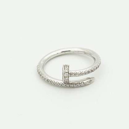 [Mystic Crown]JUSTE RING 1.8MM SILVER DIAMONDS