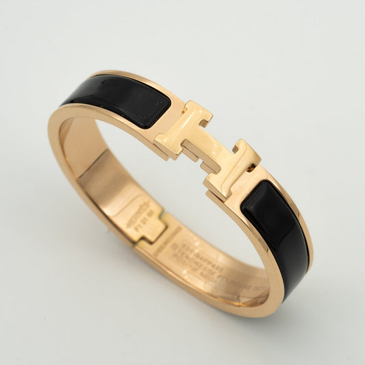 [Mystic Crown]H BLACK BRACELET
