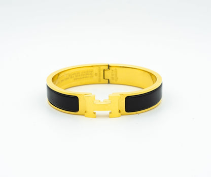 [Mystic Crown]H BLACK BRACELET