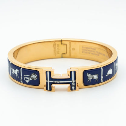 [Mystic Crown]H BRACELET BLUE CERAMIC