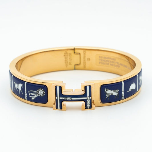 [Mystic Crown]H BRACELET BLUE CERAMIC