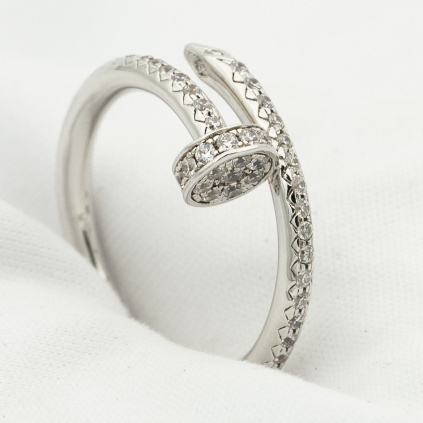 [Mystic Crown]JUSTE RING 1.8MM SILVER DIAMONDS