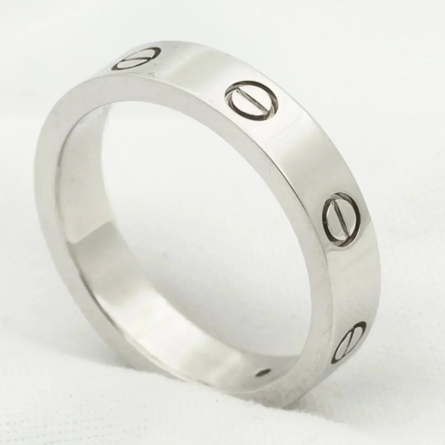 [Mystic Crown]LOVE RING 4MM 1 DIAMOND SILVER