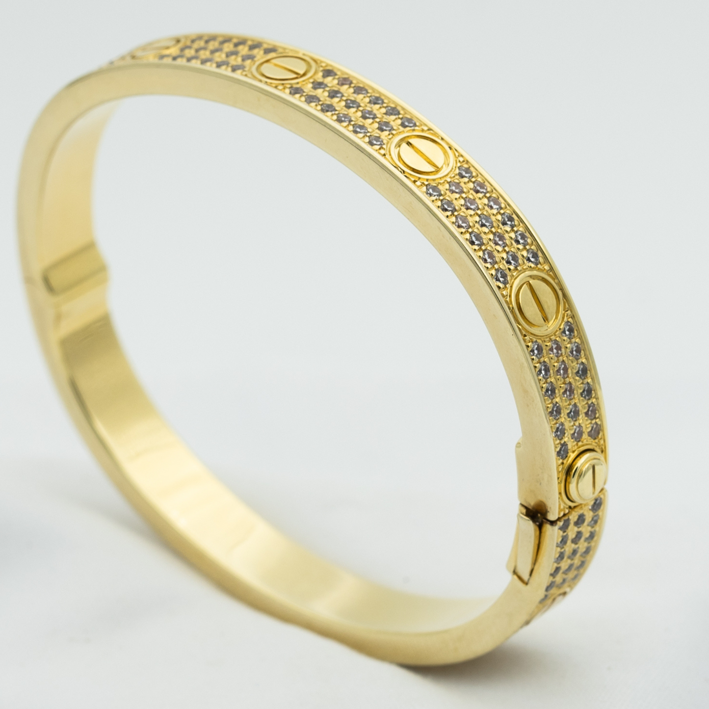 [Mystic Crown]LOVE BRACELET 6.1MM DIAMOND-PAVED