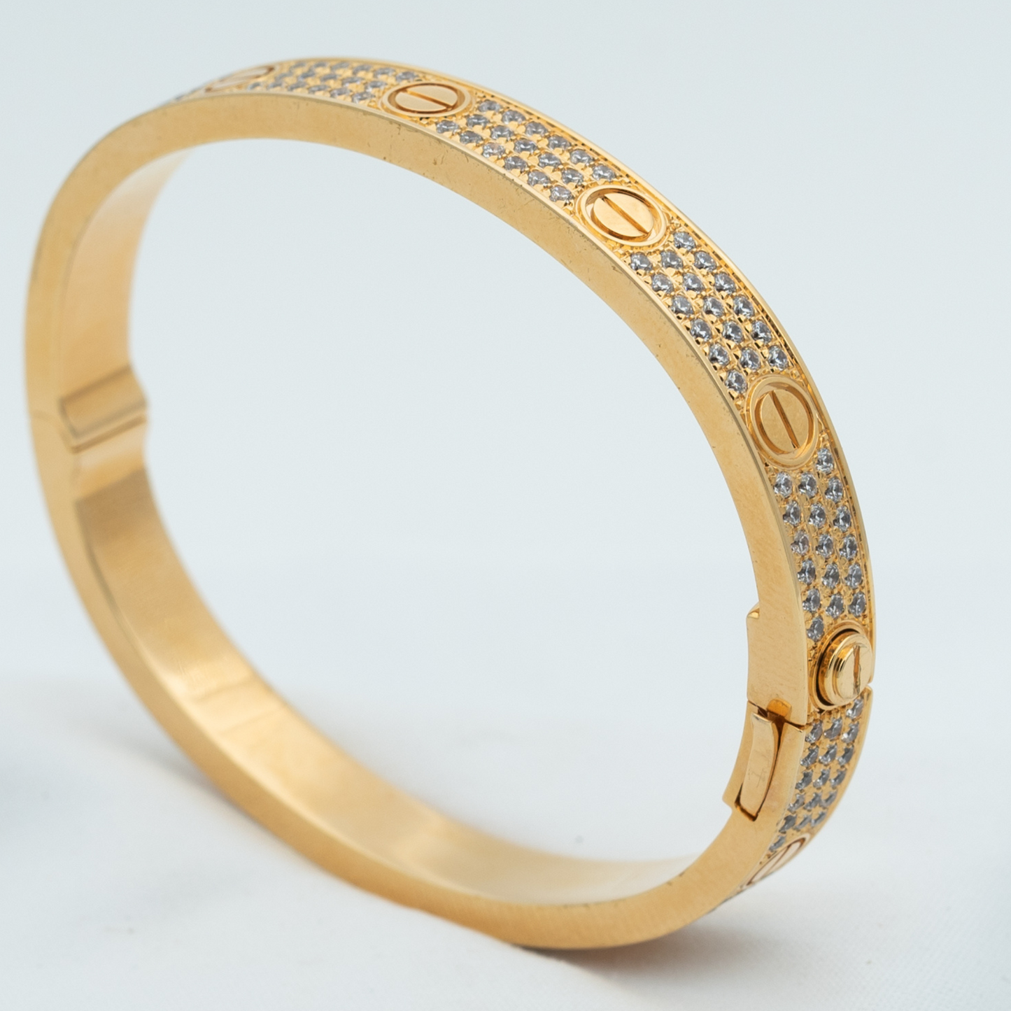 [Mystic Crown]LOVE BRACELET 6.1MM DIAMOND-PAVED