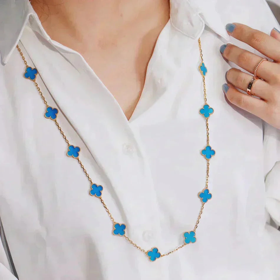 [Mystic Crown]CLOVER 20 MOTIFS TURQUOISE GOLD