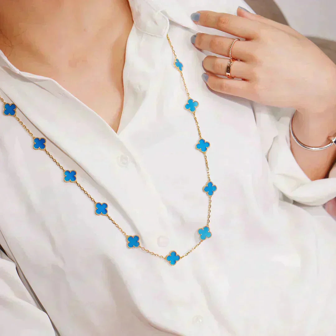 [Mystic Crown]CLOVER 20 MOTIFS TURQUOISE GOLD