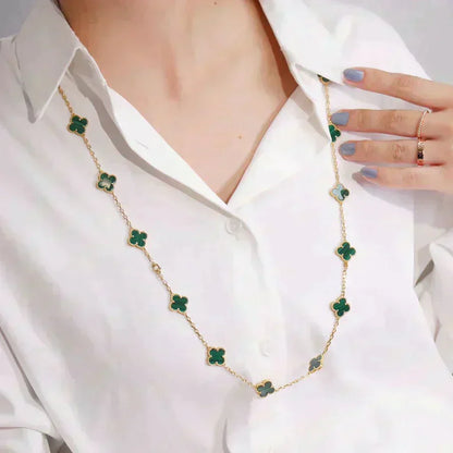 [Mystic Crown]CLOVER 20 MOTIFS MALACHITE GOLD