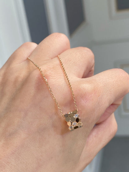 [Mystic Crown]BEE LOVE DIAMOND NECKLACE