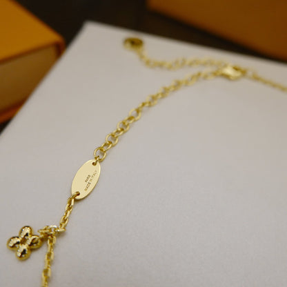 [Mystic Crown]BLOOMING SUPPLE NECKLACE BRASS
