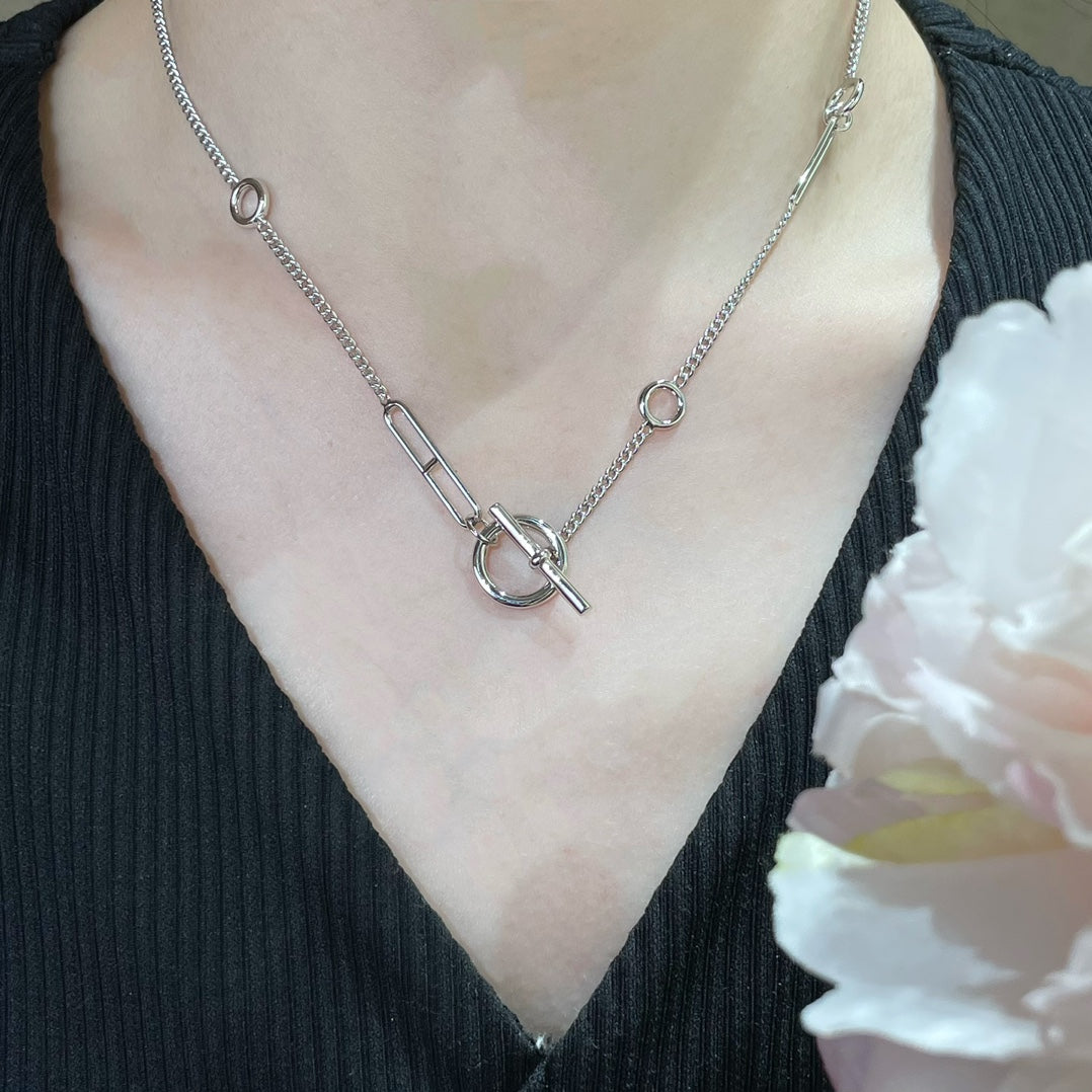 [Mystic Crown]HM STERLING CHAINE D'ANCRE HEART
