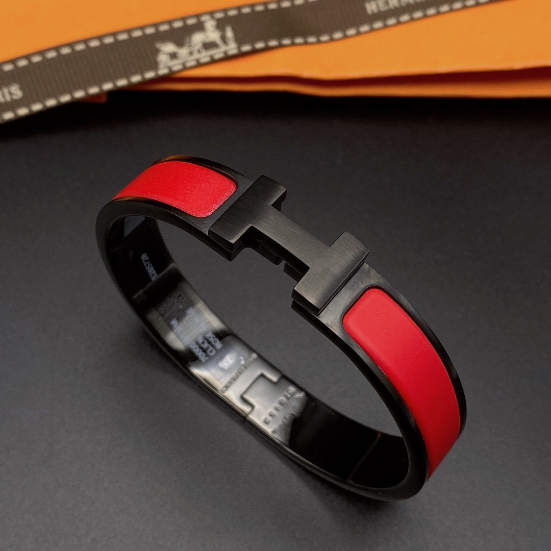 [Mystic Crown]CLIC HM SO BLACK RED BRACELET