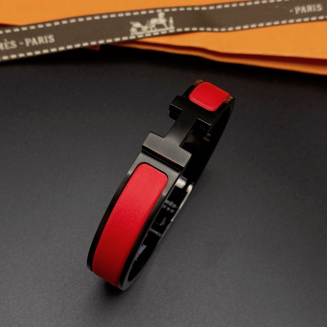 [Mystic Crown]CLIC HM SO BLACK RED BRACELET