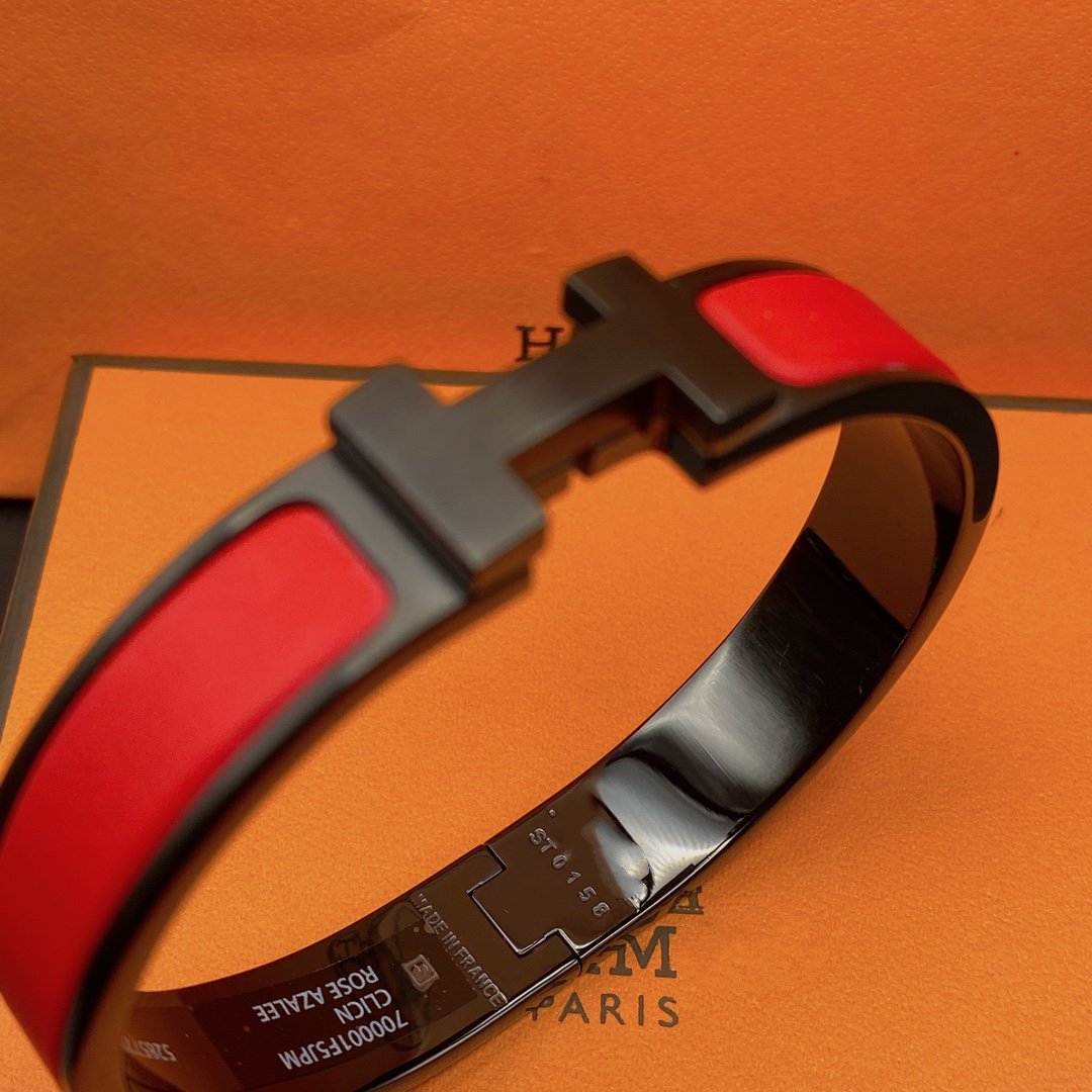 [Mystic Crown]CLIC HM SO BLACK RED BRACELET