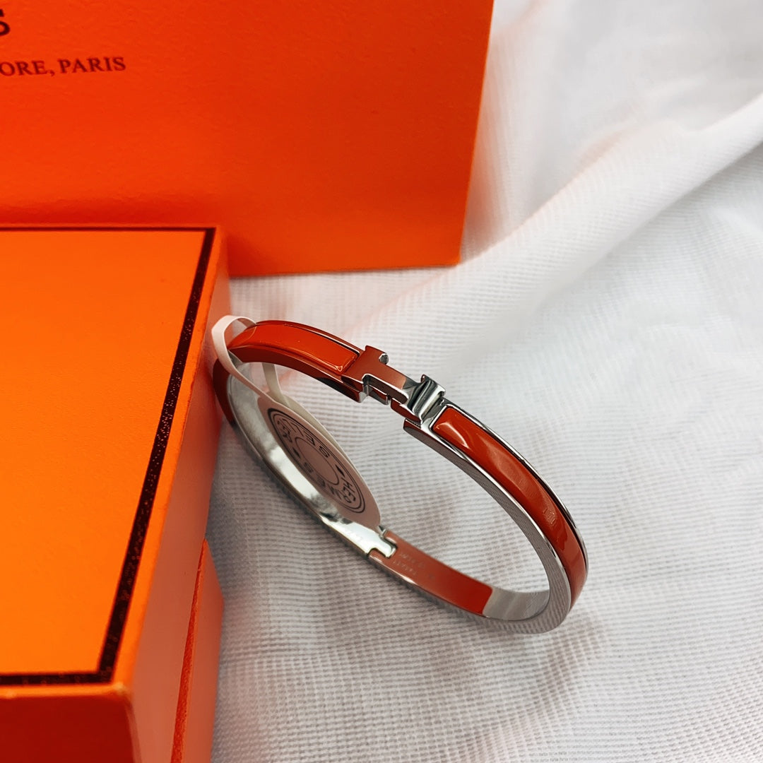 [Mystic Crown]CLASSIC HM CLIC RED 8MM ENAMEL BRACELET