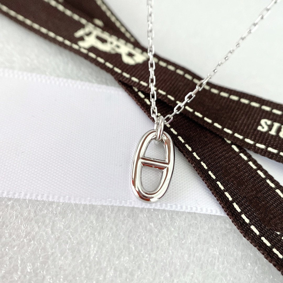 [Mystic Crown]HM PIG NOSE NECKLACE
