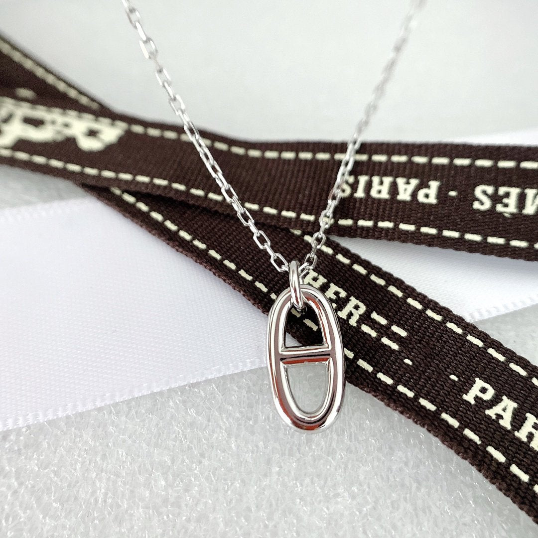 [Mystic Crown]HM PIG NOSE NECKLACE
