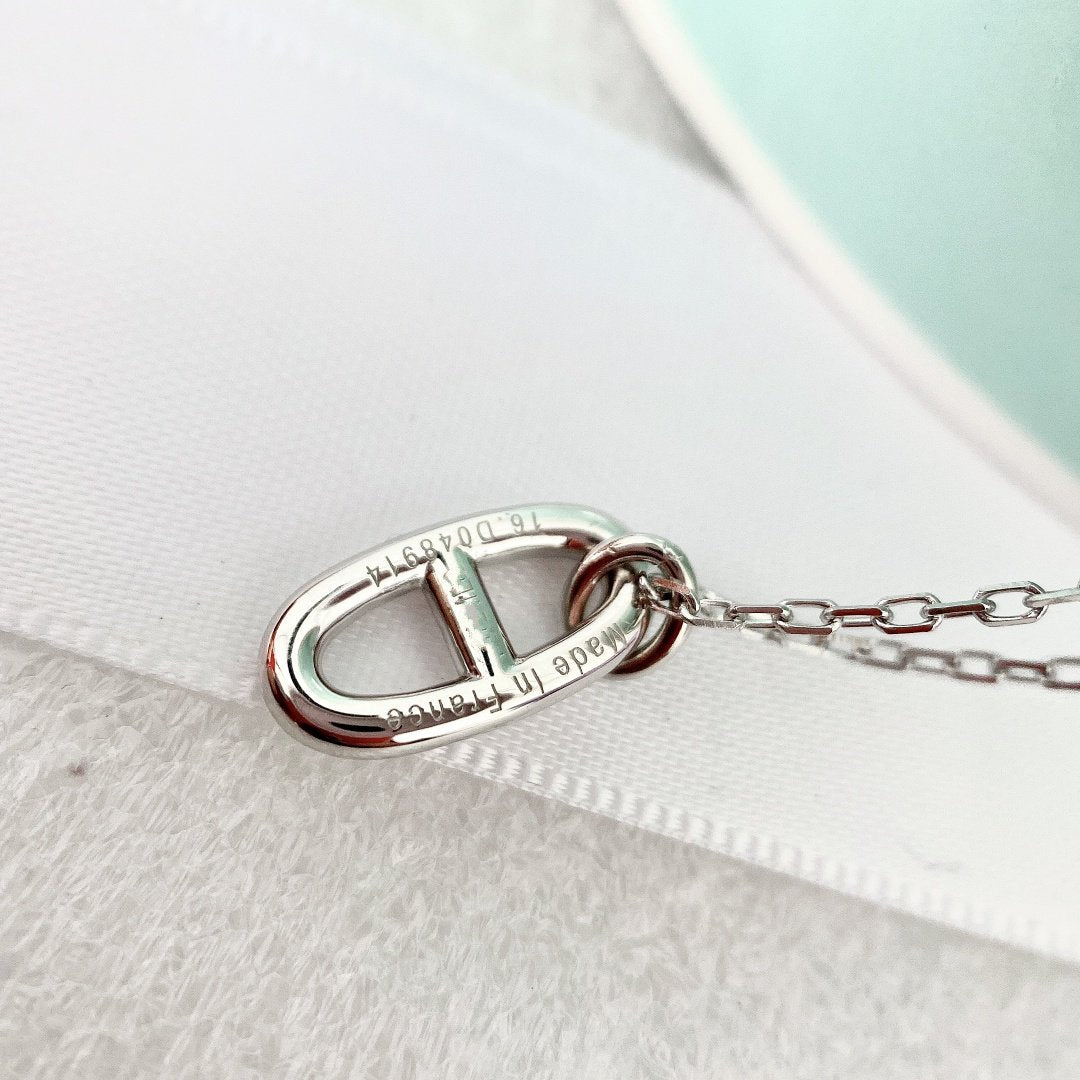 [Mystic Crown]HM PIG NOSE NECKLACE