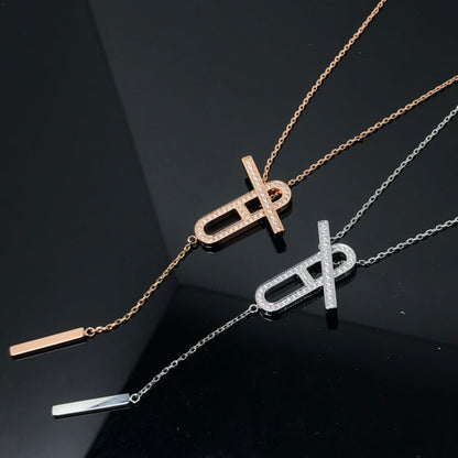 [Mystic Crown]HM NECKLACE PLATINUM ROSE GOLD DIAMOND