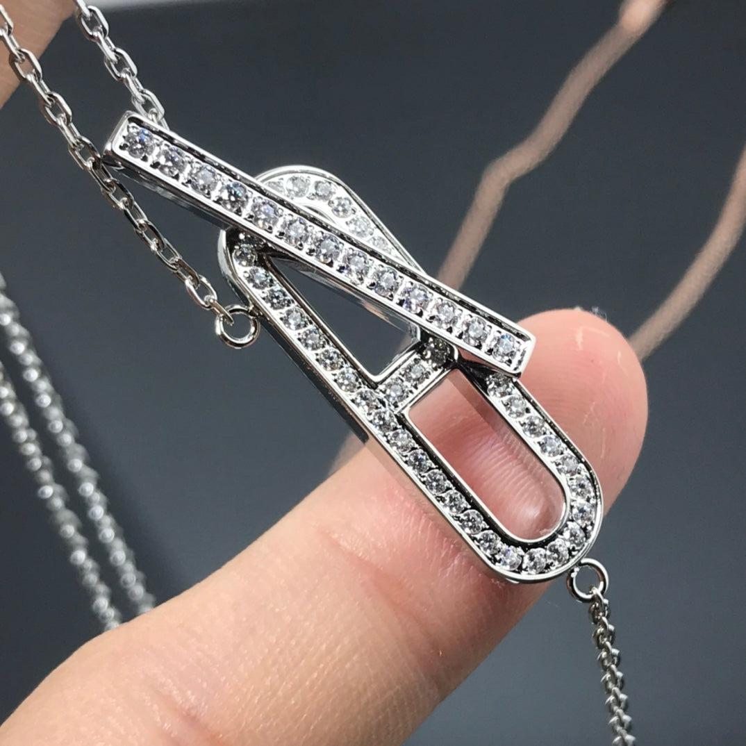 [Mystic Crown]HM NECKLACE PLATINUM ROSE GOLD DIAMOND