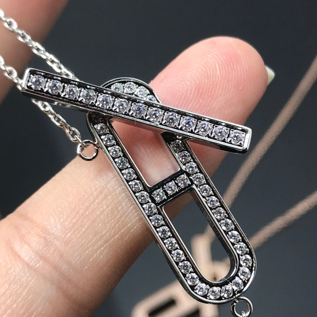 [Mystic Crown]HM NECKLACE PLATINUM ROSE GOLD DIAMOND
