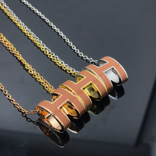 [Mystic Crown]H NECKLACE BROWN