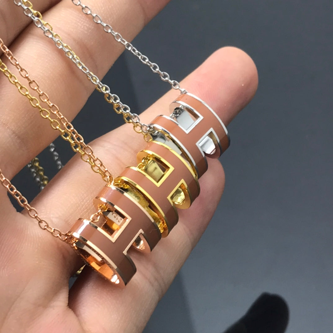 [Mystic Crown]H NECKLACE BROWN