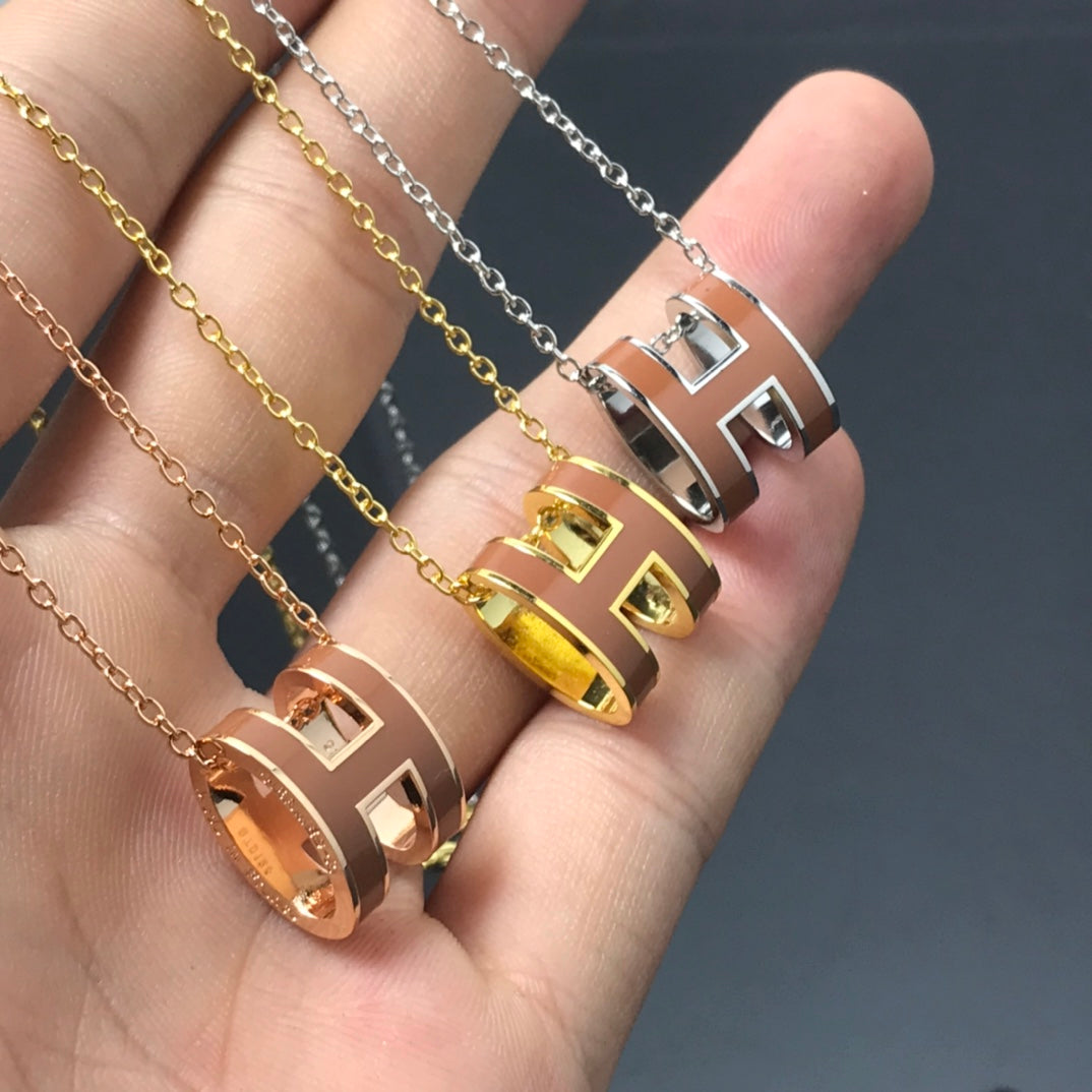 [Mystic Crown]H NECKLACE BROWN