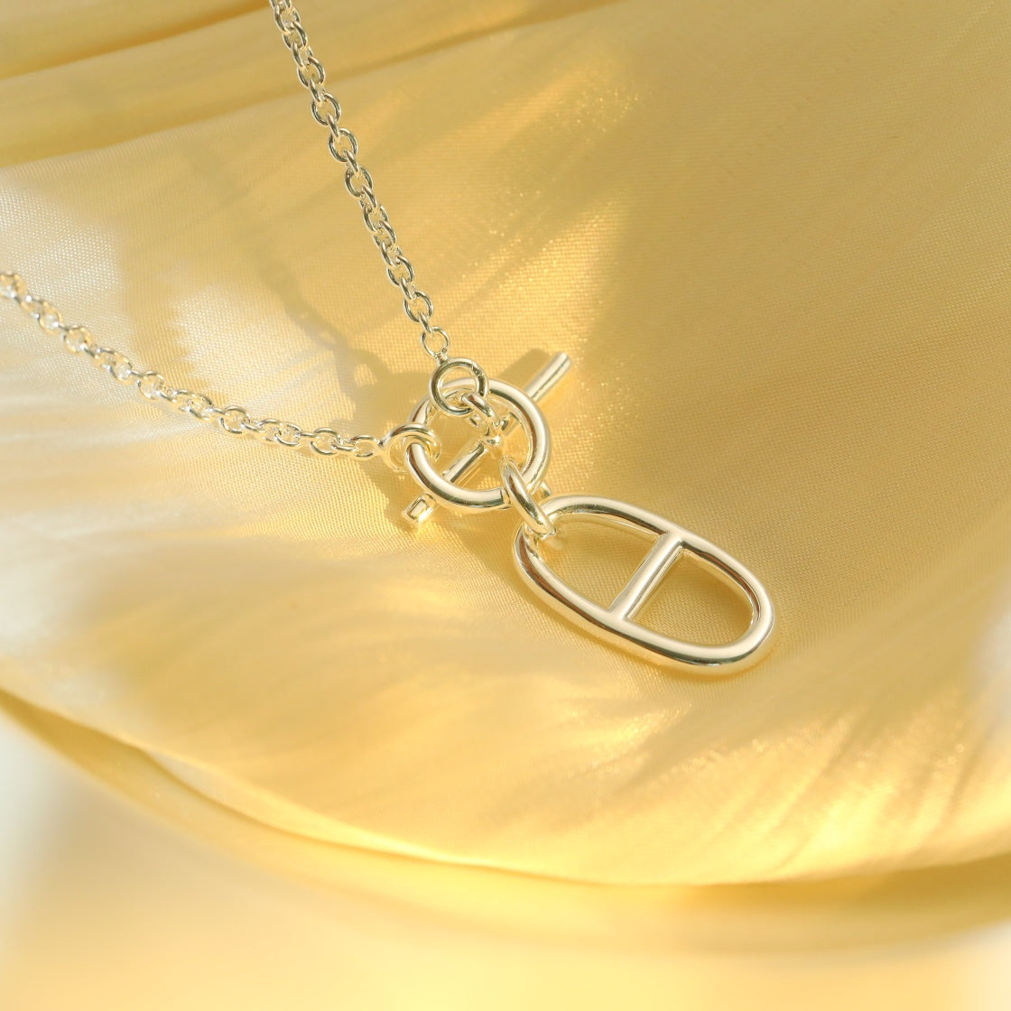 [Mystic Crown]HM CHAINE D'ANCRE PENDANT NECKLACE STERLING SILVER