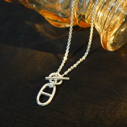 [Mystic Crown]HM CHAINE D'ANCRE PENDANT NECKLACE STERLING SILVER