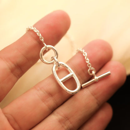 [Mystic Crown]HM CHAINE D'ANCRE PENDANT NECKLACE STERLING SILVER