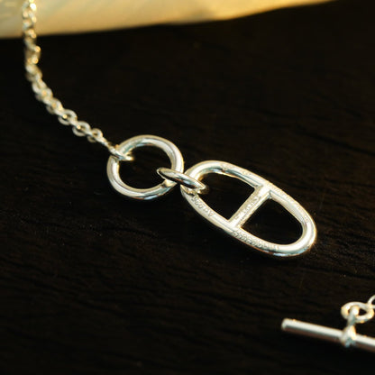 [Mystic Crown]HM CHAINE D'ANCRE PENDANT NECKLACE STERLING SILVER