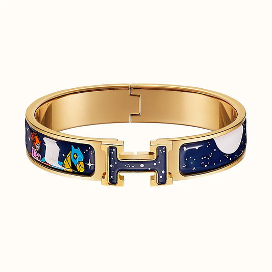 [Mystic Crown]H STAR AND MOON BRACELET 12MM