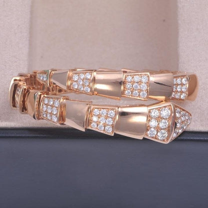 [Mystic Crown]SERPENTI BRACELET PINK GOLD DIAMOND