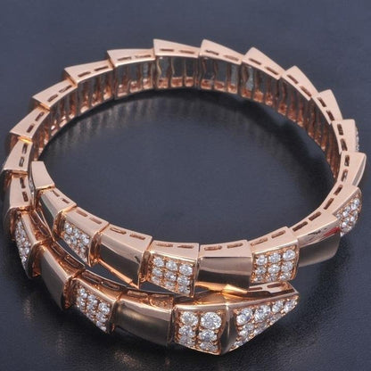 [Mystic Crown]SERPENTI BRACELET PINK GOLD DIAMOND