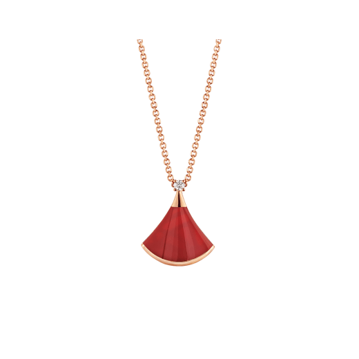 [Mystic Crown]DREAM NECKLACE CARNELIAN 1 DIAMOND