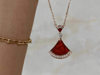 [Mystic Crown]DREAM NECKLACE CARNELIAN DIAMOND