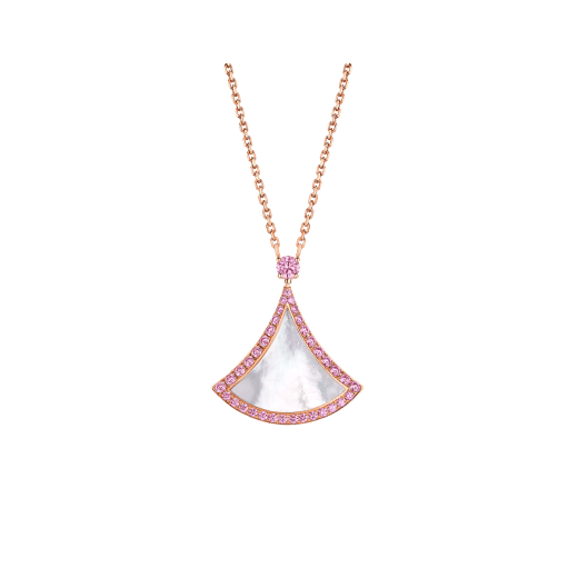 [Mystic Crown]DREAM NECKLACE MOP DIAMOND PINK