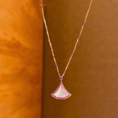 [Mystic Crown]DREAM NECKLACE MOP DIAMOND PINK