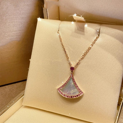 [Mystic Crown]DREAM NECKLACE MOP DIAMOND PINK