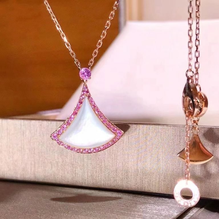 [Mystic Crown]DREAM NECKLACE MOP DIAMOND PINK