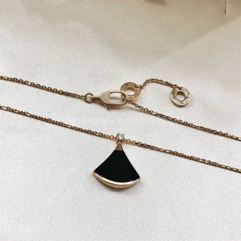 [Mystic Crown]DREAM NECKLACE ONYX 1 DIAMOND