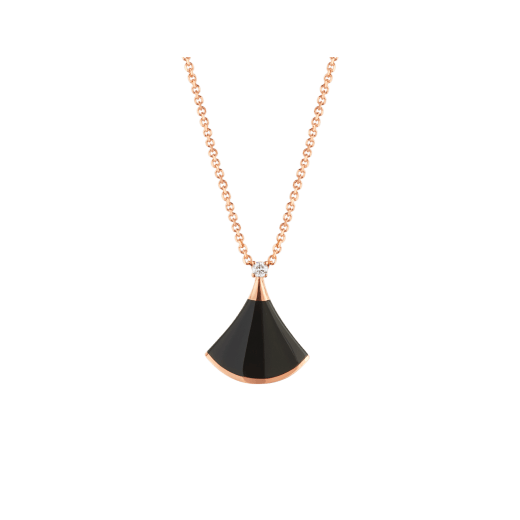 [Mystic Crown]DREAM NECKLACE ONYX 1 DIAMOND