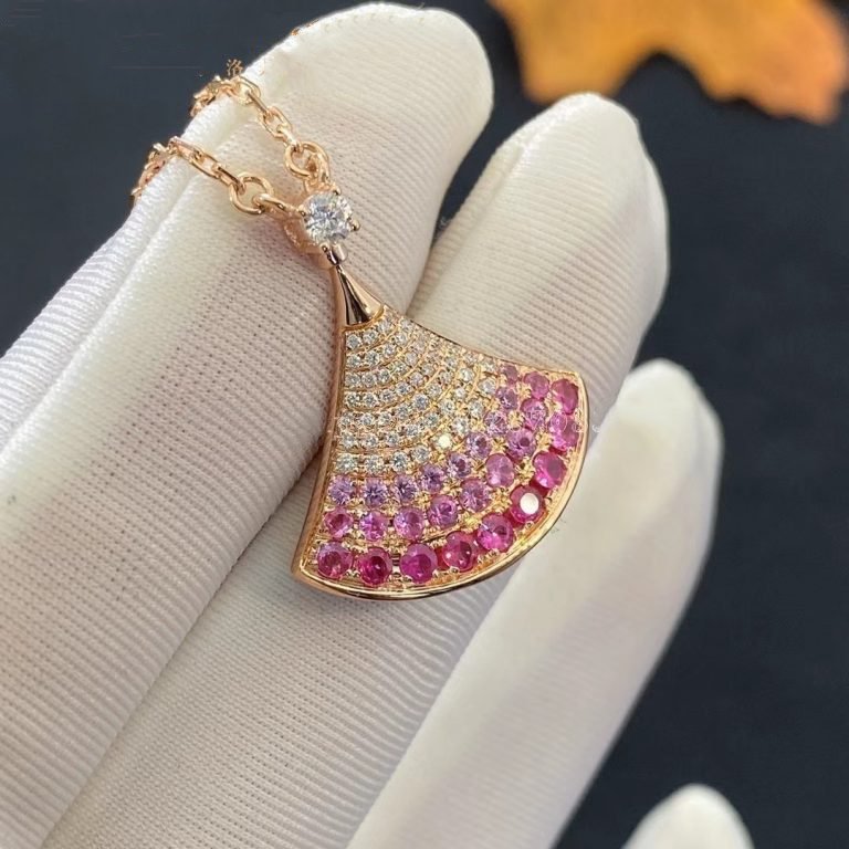 [Mystic Crown]DREAM NECKLACE PINK GOLD PINK DIAMOND