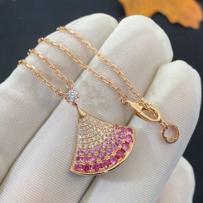 [Mystic Crown]DREAM NECKLACE PINK GOLD PINK DIAMOND